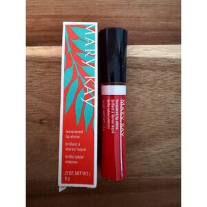 Mary Kay Tropical Mandarin Lacquered Lip Shine New In Box